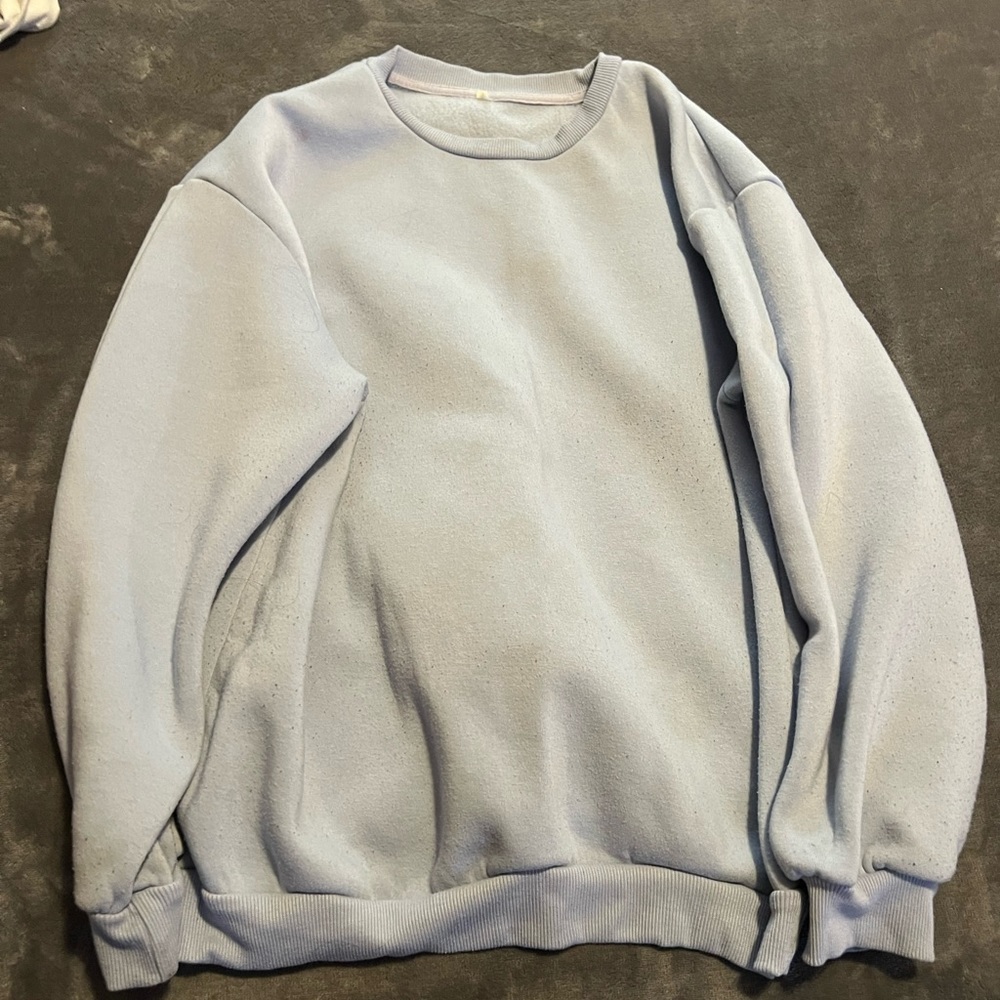 Blue crewneck